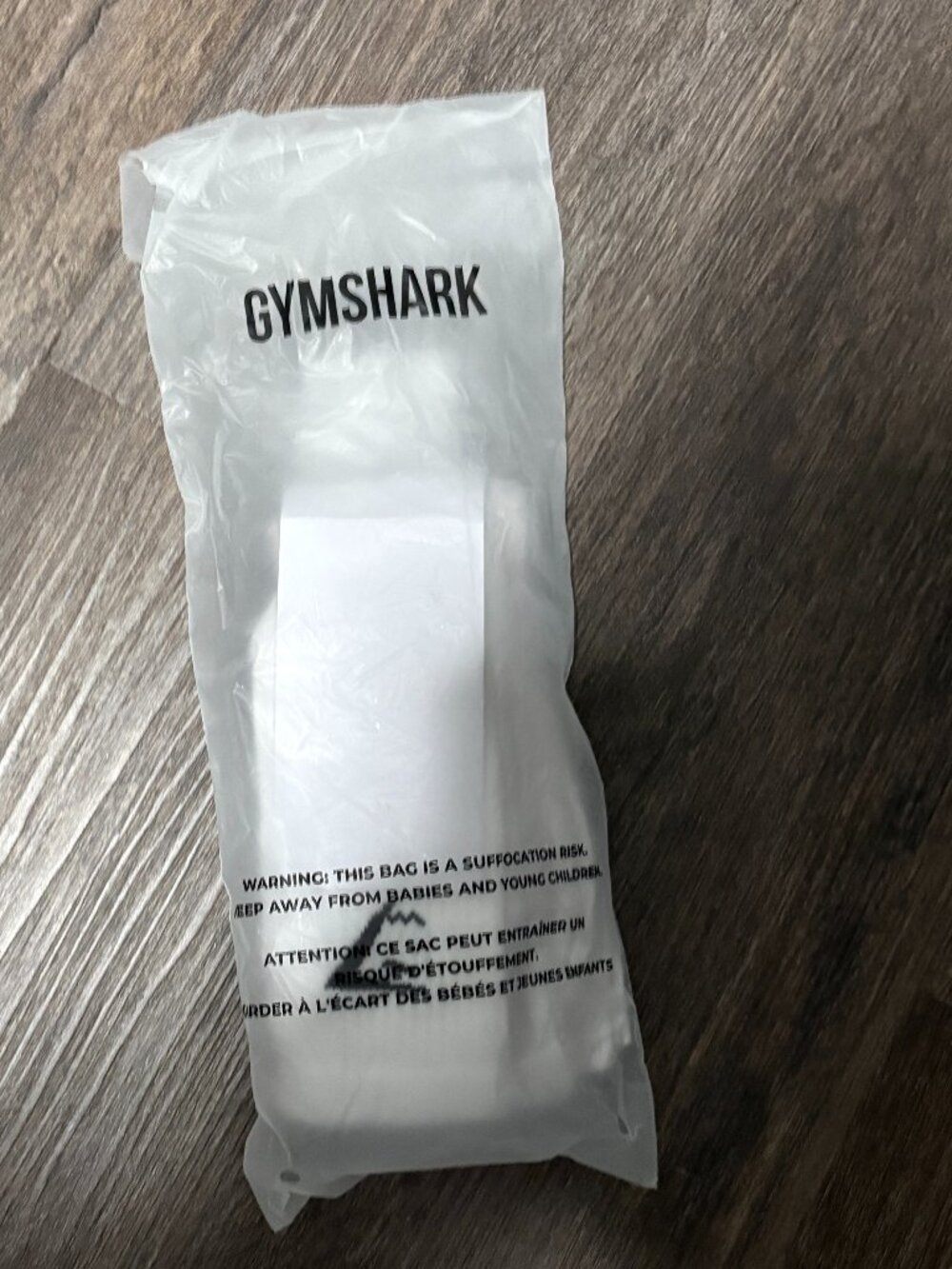 GymShark Crew Socks White 3 pk NEW sz M Medium